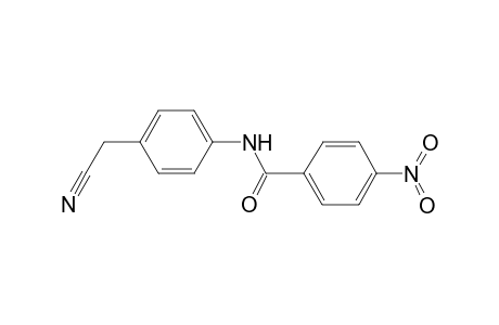 Benzamide, N-(4-cyanomethylphenyl)-4-nitro-