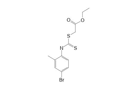 mercaptoacetic acid, ethyl ester, 4-bromodithio-2-methylcarbanilate