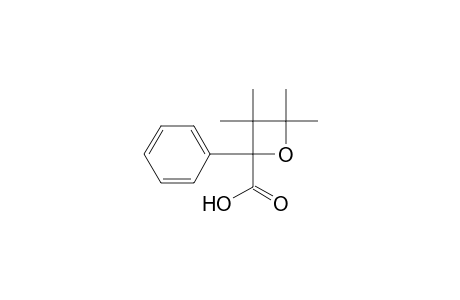 2-Oxetanecarboxylic acid, 3,3,4,4-tetramethyl-2-phenyl-, (.+-.)-