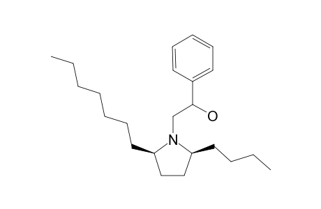 cis-1-(2-Phenylethanol)-2-butyl-5-heptylpyrrolidine