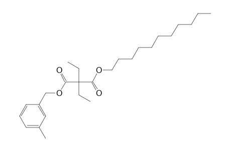 Diethylmalonic acid, 3-methylbenzyl undecyl ester