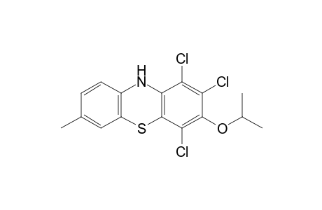 3-isopropoxy-7-methyl-1,2,4-trichlorophenothiazine