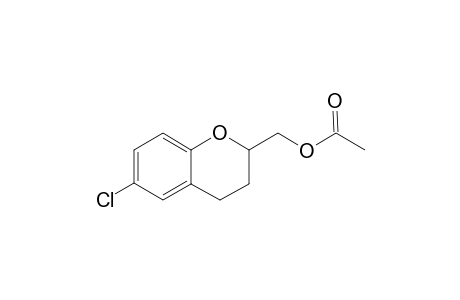 (+-)-2-Methylacetoxy-6-chloro-2,3-dihyro-4H-1-benzopyran