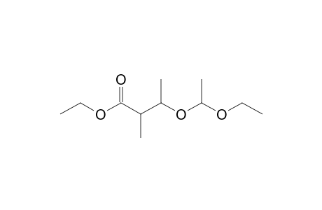 Ethyl 3-(1-ethoxyethoxy)-2-methylbutanoate