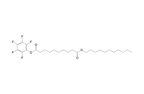 Sebacic acid, pentafluorophenyl undecyl ester