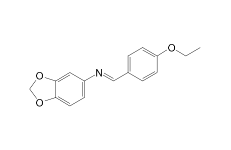 N-(p-ethoxybenzylidine)-3,4-(methylenedioxy)aniline