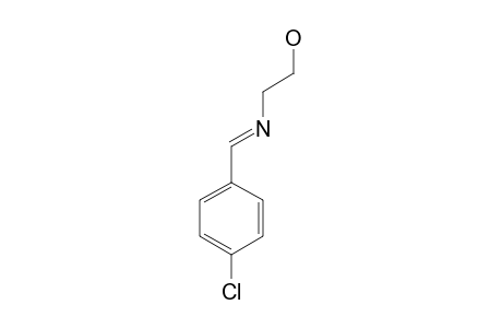 2-[(p-chlorobenzylidene)amino]ethanol