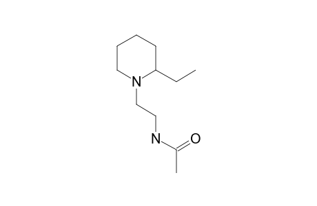 N-(2-Acetylamino)-2-ethylpiperidine