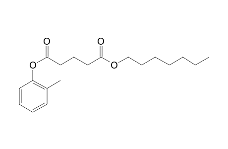 Glutaric acid, heptyl 2-methylphenyl ester