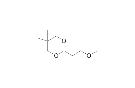 5,5-Dimethyl-1,3-dioxane-2-ethanol, methyl ether