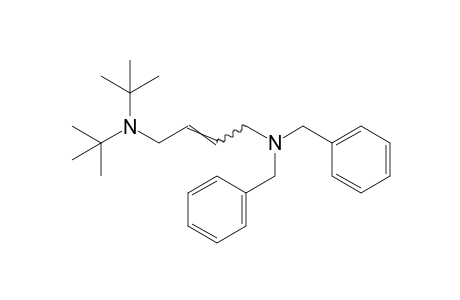 N,N-dibenzyl-N',N'-di-tert-butyl-2-butene-1,4-diamine