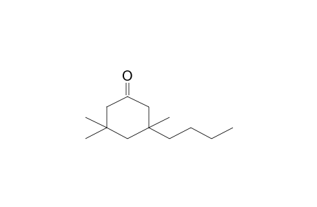 3-butyl-3,5,5-trimethylcyclohexan-1-one