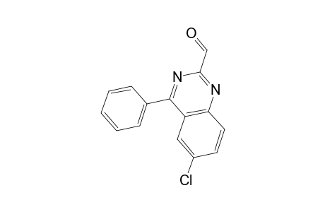 2-Quinazolinecarboxaldehyde, 6-chloro-4-phenyl-