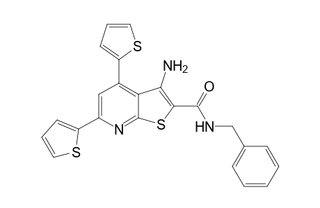 3-Amino-N-benzyl-4,6-di(2-thienyl)thieno[2,3-b]pyridine-2-carboxamide