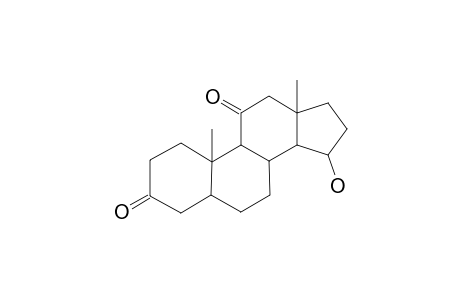 5.ALPHA.-ANDROSTAN-15.ALPHA.-OL-3,11-DIONE