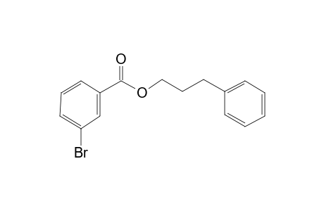 3-Bromobenzoic acid, 3-phenylpropyl ester