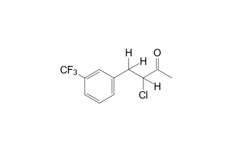 3-CHLORO-4-(alpha,alpha,alpha-TRIFLUORO-m-TOLYL)-2-BUTANONE