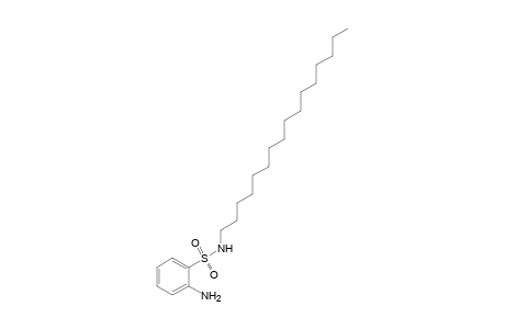 o-amino-N-hexadecylbenzenesulfonamide