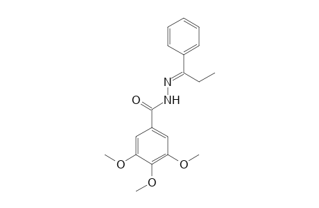 3,4,5-Trimethoxy-N'-[(E)-1-phenylpropylidene]benzohydrazide