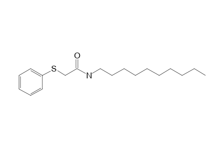 Acetamide, 2-phenylthio-N-decyl-