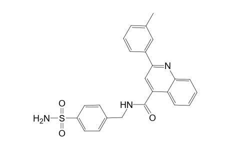 N-[4-(aminosulfonyl)benzyl]-2-(3-methylphenyl)-4-quinolinecarboxamide