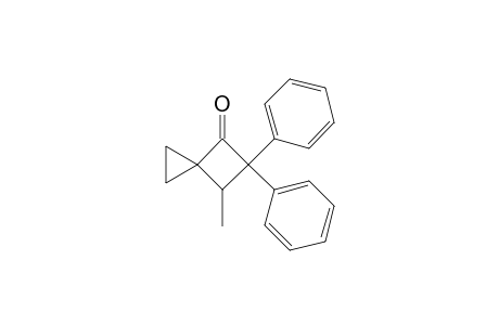 4-Methyl-5,5-diphenyl-6-spiro[2.3]hexanone