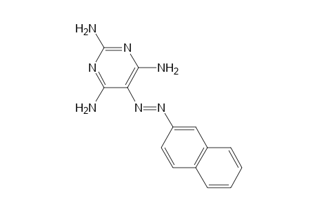 5-[(2-naphthyl)azo]-2,4,6-triaminopyrimidine