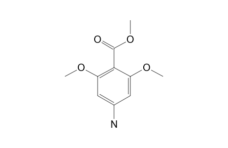 4-amino-2,6-dimethoxybenzoic acid, methyl ester