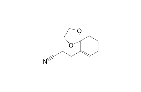 3-(1,4-dioxaspiro[4.5]dec-6-en-6-yl)propanenitrile