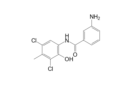 3-amino-3',5'-dichloro-2'-hydroxy-p-benzotoluidide