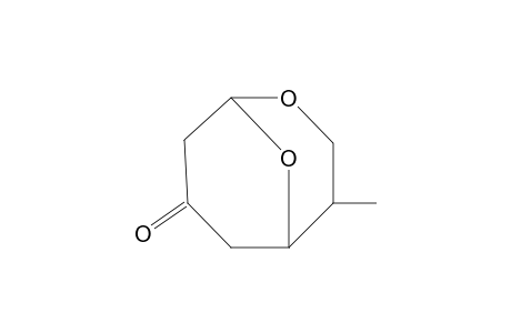 (1R,4R,5S)-4-Methyl-2,9-dioxa-bicyclo(3.3.1)nonan-7-one