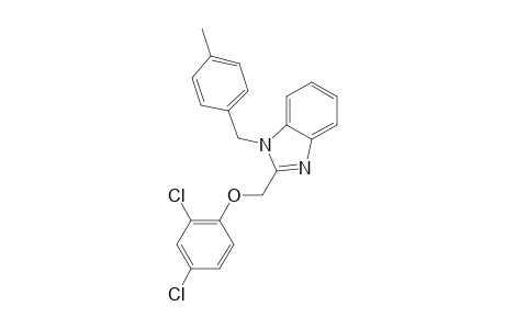 1H-Benzoimidazole, 2-(2,4-dichlorophenoxymethyl)-1-(4-methylbenzyl)-