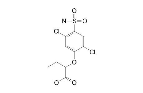 2-(2,5-dichloro-4-sulfamoylphenoxy)butyric acid