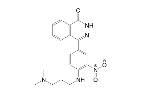 4-(4-{[3-(dimethylamino)propyl]amino}-3-nitrophenyl)-1(2H)-phthalazinone