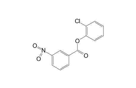 m-nitrobenzoic acid, o-chlorophenyl ester