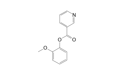 nicotinic acid, o-methoxyphenyl ester