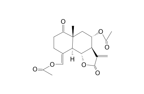 COSTUNOLIDE,B-CYCLO,(E)-8-A,15-DIACETOXY-1-OXO