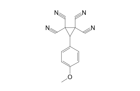 3-(p-methoxyphenyl)-1,1,2,2-cyclopropanetetracarbonitrile