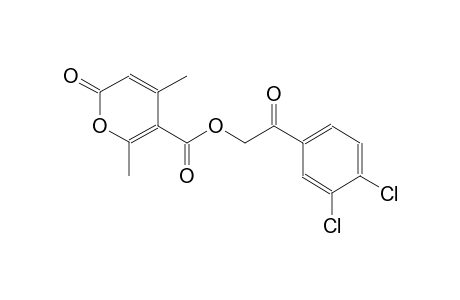 3,4-trichlorobenzoylmethyl 4,6-dimethyl-2H-pyran-5-carboxylate