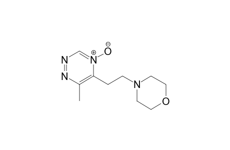 4-[2-(6-methyl-4-oxidanidyl-1,2,4-triazin-4-ium-5-yl)ethyl]morpholine