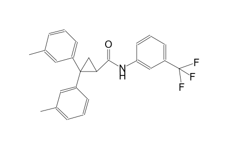 cyclopropanecarboxamide, 2,2-bis(3-methylphenyl)-N-[3-(trifluoromethyl)phenyl]-