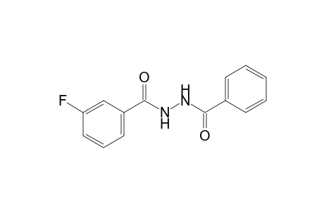1-benzoyl-2-(m-fluorobenzoyl)hydrazine