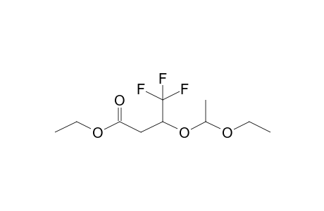 3-(1-Ethoxyethoxy)-4,4,4-trifluoro-butyric acid ethyl ester