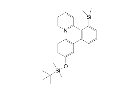 2-(3'-((tert-butyldimethylsilyl)oxy)-3-(trimethylsilyl)-[1,1'-biphenyl]-2-yl)pyridine