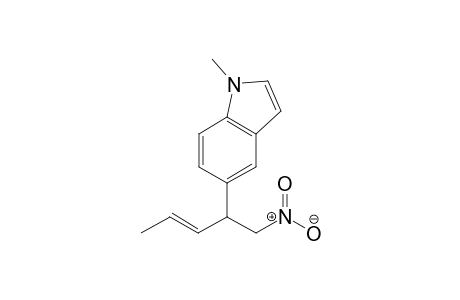 (E) 2-(5-(1-Methylindole))-1-nitropent-3-ene