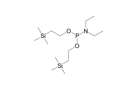 BIS-[2-(TRIMETHYLSILYL)-ETHYL]-N,N-DIETHYL-PHOSPHORAMIDITE