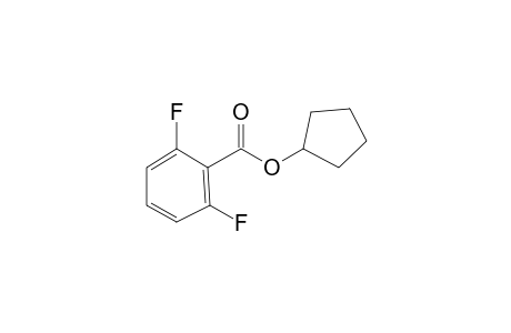 2,6-Difluorobenzoic acid, cyclopentyl ester