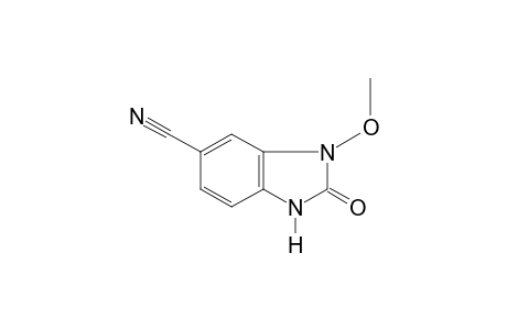 3-methoxy-5-benzimidazolinecarbonitrile