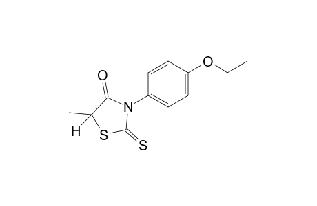 3-(p-ethoxyphenyl)-5-methylrhodanine