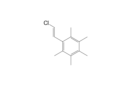 (E)-1-(2-chlorovinyl)-2,3,4,5,6-pentamethylbenzene